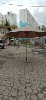 Зонт круглый Garden Plus, Ø 3.5 м без воланов