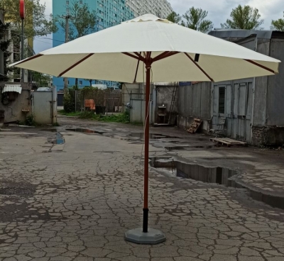 Зонт круглый "Андора", Ø 3.3 м без воланов